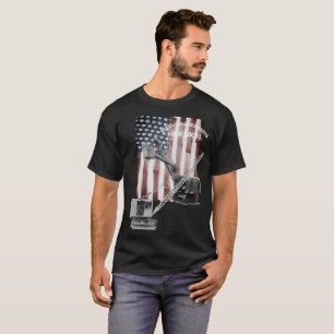 Camiseta Operador de grúa de funcionamiento de los