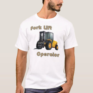 Camiseta Operador de la carretilla elevadora
