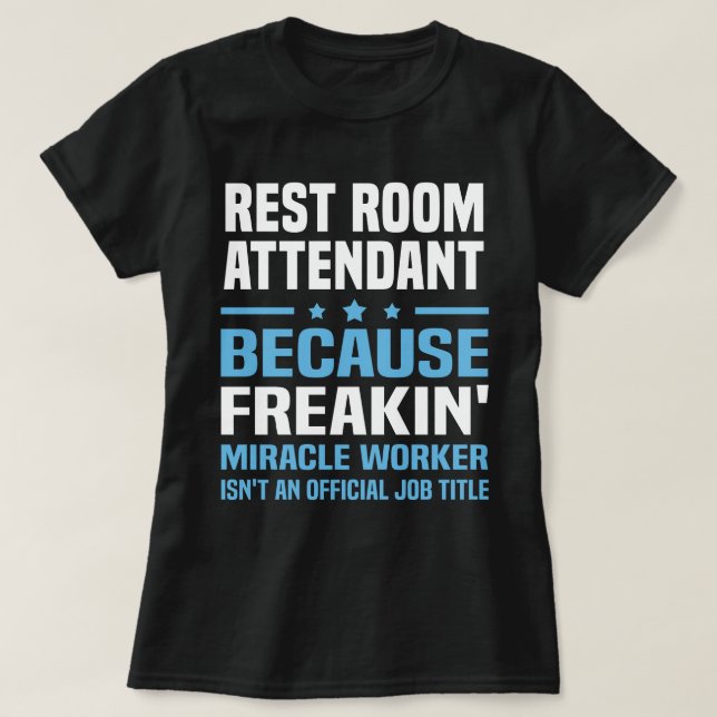 Camiseta Operador de la sala de descanso (Diseño del anverso)