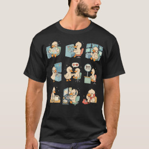 Camiseta Operador de llamadas de emergencia del servicio de