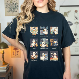Camiseta Operador de llamadas de emergencia divertido Silly