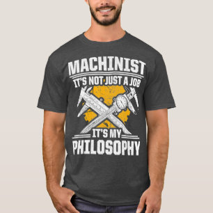 Camiseta Operador de máquina CNC para maquinistas