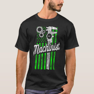 Camiseta Operador de máquina de maquinista mecanizado 89