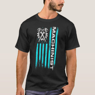 Camiseta Operador de máquina maquinista mecanizado 12