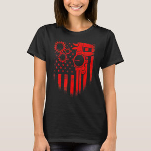 Camiseta Operador de máquina maquinista mecanizado 60