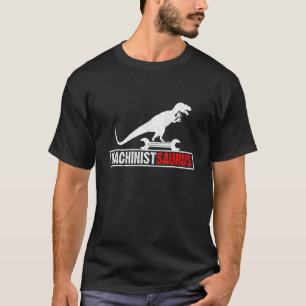 Camiseta Operador de máquina Saurusrex Machinist