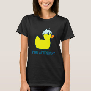 Camiseta Operador De Piscina I Piscina De Pato De Goma Amar