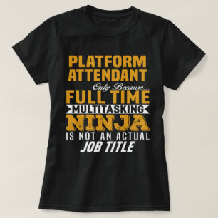 Camiseta Operador de plataforma