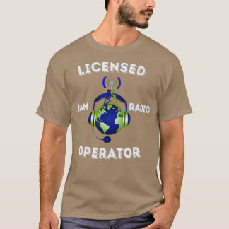 Camiseta Operador de radio con licencia de Ham