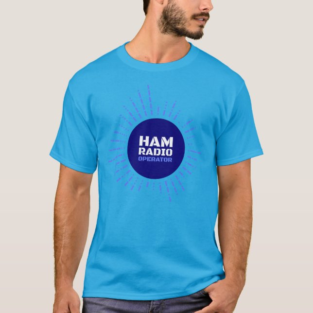 Camiseta Operador de radio HAM (Anverso)