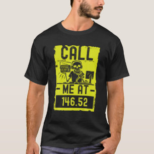 Camiseta operador de radio ham para aficionados a la radio 