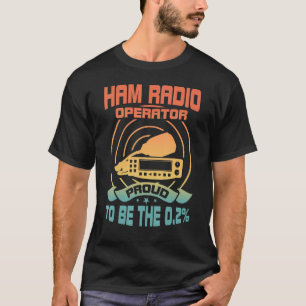 Camiseta Operador de radio Ham Vintage - Retro Orgulloso Am