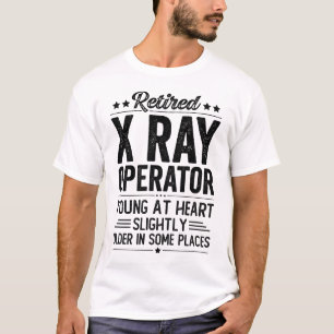 Camiseta Operador de rayos X retirado