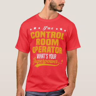 Camiseta Operador de sala de control