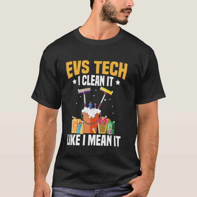 Camiseta Operador de Servicios Ambientales EVS Tech EVS Téc (Anverso)