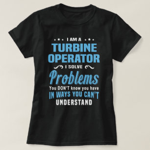 Camiseta Operador de turbinas
