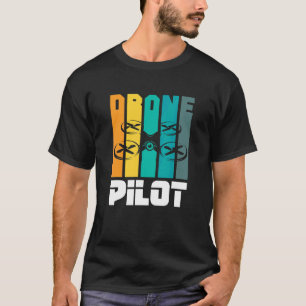 Camiseta Operador De Vuelo 1 Quadcopter Fvp Piloto De Drone