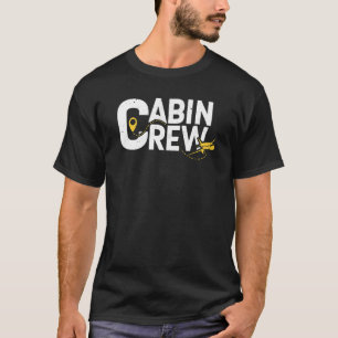 Camiseta Operador de vuelo Cabina de tripulación aerolínea 