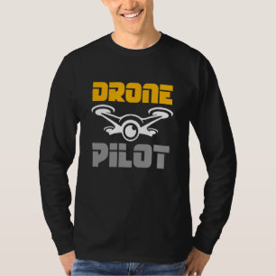 Camiseta Operador De Vuelo De Carrera Fvp Quadcopter