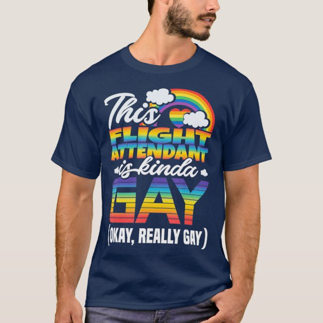 Camiseta Operador De Vuelo Gay (Anverso)
