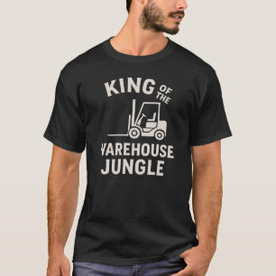 Camiseta Operador Del Ascensor De La Horquilla De La Jungla