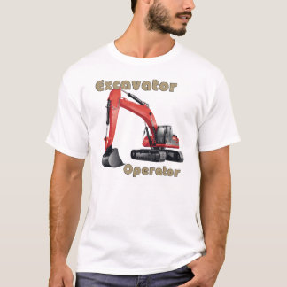Camiseta Operador del excavador