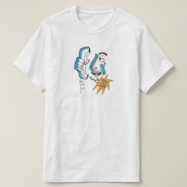 Camiseta Operador del teléfono (Diseño del anverso)