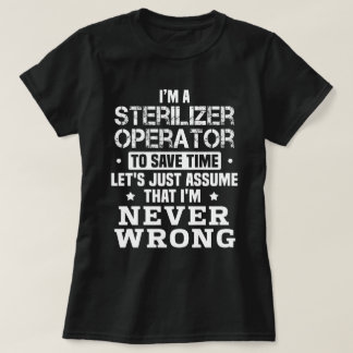 Camiseta Operador esterilizador