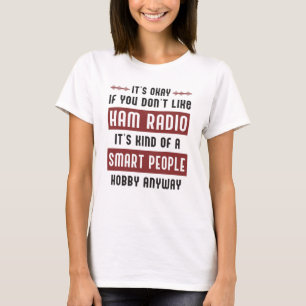 Camiseta Operador HAM Radio Antenna Amateur Frecuencia Rega