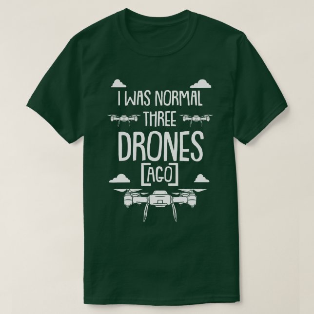Camiseta Operador multipunto Quadcopter piloto de drones (Diseño del anverso)