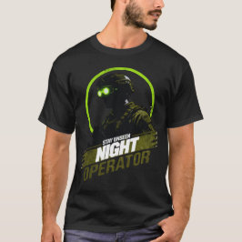 Camiseta Operador Nocturno Permanece Invisible Visión Tácti