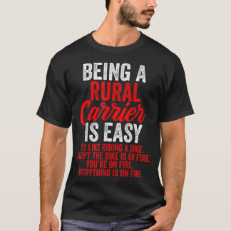 Camiseta Operador postal de envío de correo de los transpor
