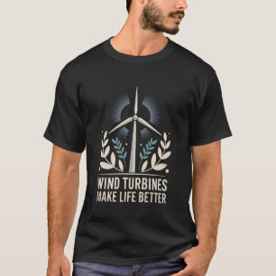 Camiseta Operador técnico de molino de viento, aerogenerado