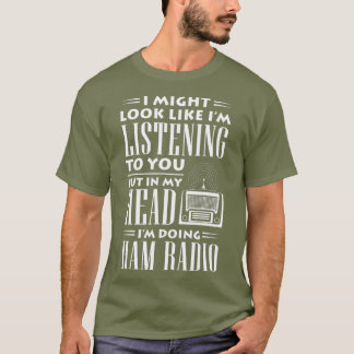 Camiseta Operadores aficionados a la afición por la radio d