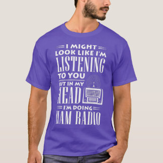 Camiseta Operadores aficionados a la afición por la radio d