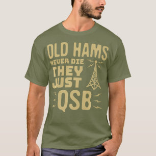 Camiseta Operadores aficionados a la afición por la radio d