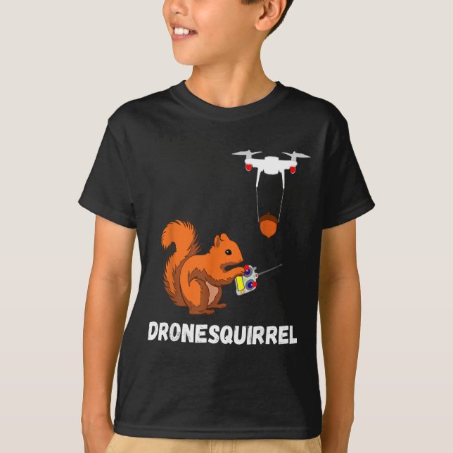 Camiseta Operadores de Quadricóptero Piloto de Dro (Anverso)