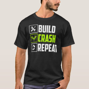 Camiseta Operadores De Racers De Repetición De Crash De Cre