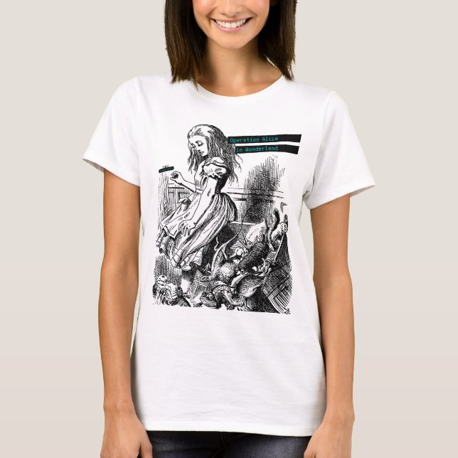 Camiseta Operation Alice in Wonderland Alice im Wunderland (Anverso)