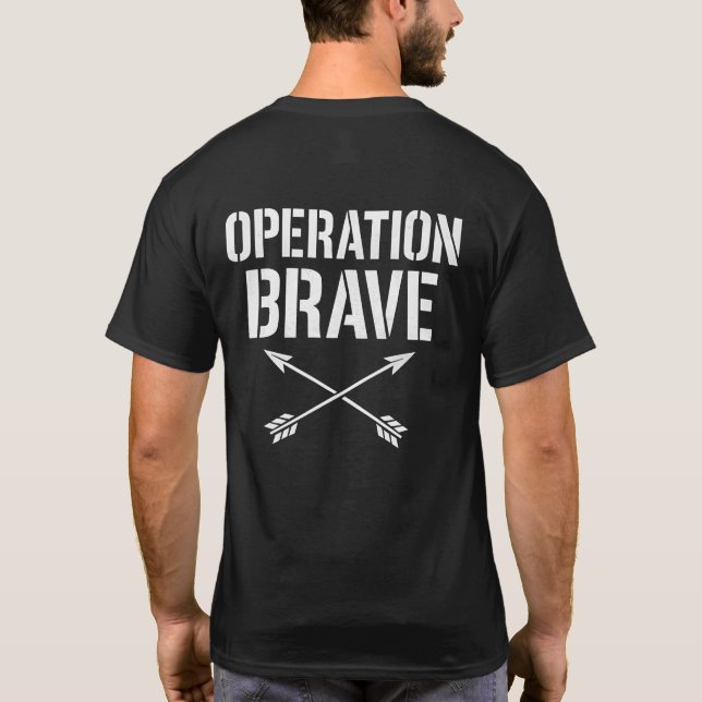 Camiseta Operation Brave (Reverso)