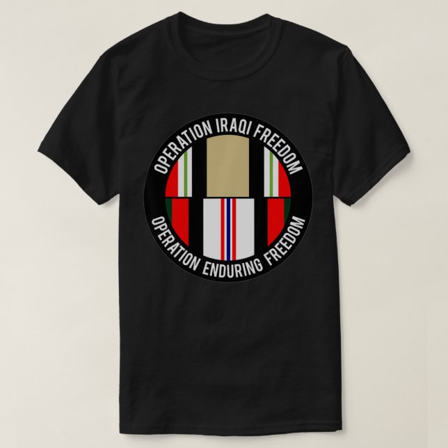Camiseta Operation Iraqi Freedom Seal  (Diseño del anverso)