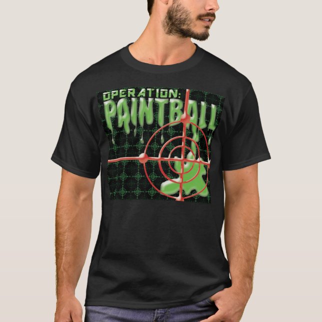Camiseta OPERATIONPaintball (Anverso)