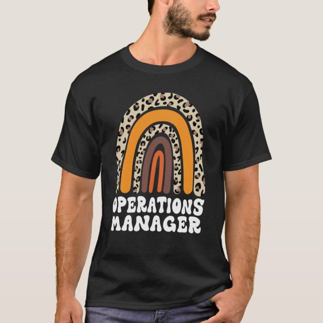 Camiseta Operations Manager Operations Manager Worker Jobs (Anverso)