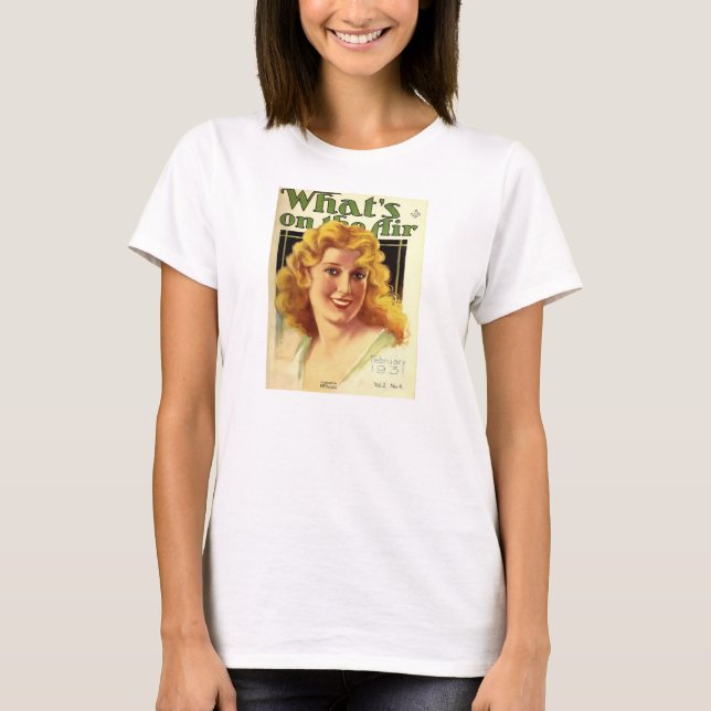 Camiseta Opereta de radio de la cubierta de Jeanette (Anverso)