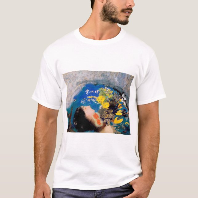 Camiseta Ophelia, Redon (Anverso)
