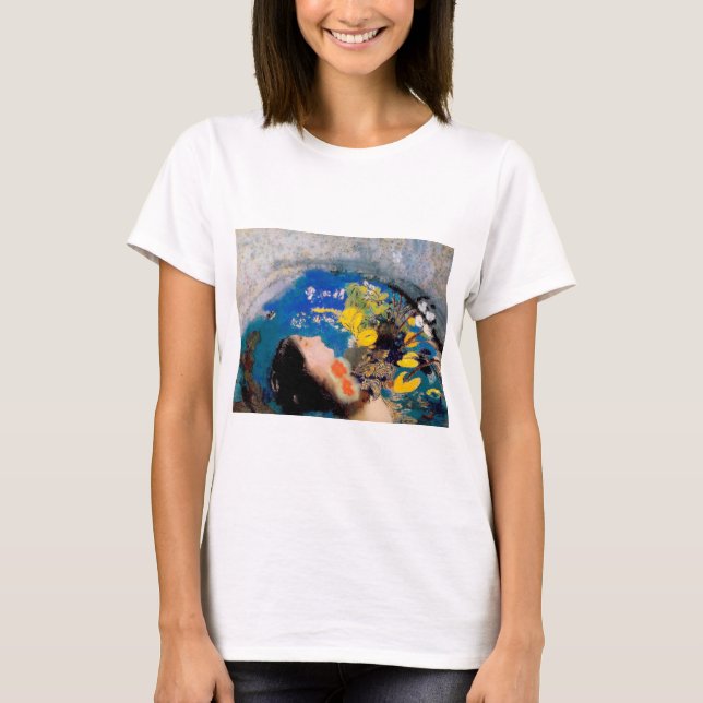 Camiseta Ophelia, Redon (Anverso)