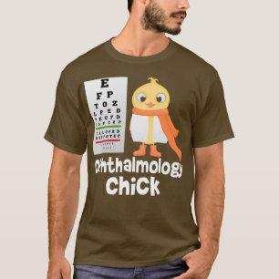 Camiseta Ophthalmología Chick Ophthalmólogo Médica Ojo Opta