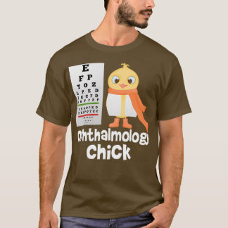 Camiseta Ophthalmología Chick Ophthalmólogo Médica Ojo Opta