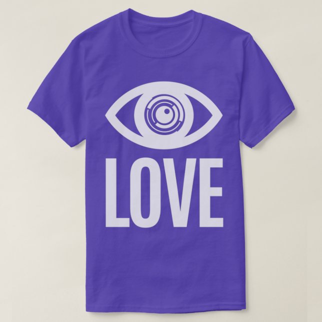 Camiseta Ophthalmología de amor 1 (Diseño del anverso)