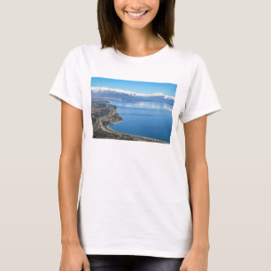 Camiseta Opinión aérea de Bariloche en invierno